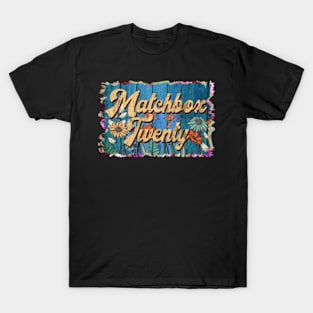 Retro Matchbox Name Flowers Limited Edition Proud Classic Styles Twenty T-Shirt